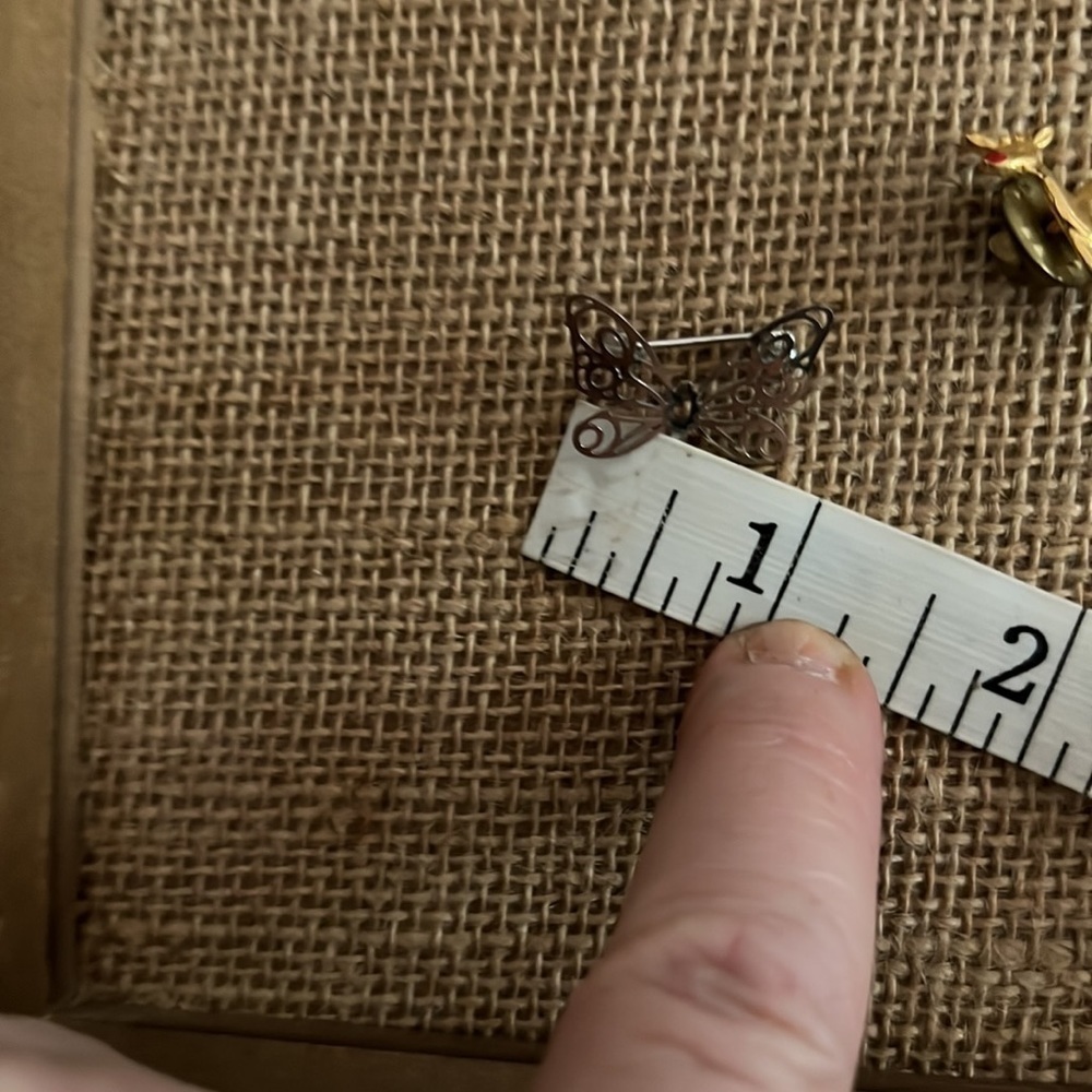 Vintage Butterfly brooch - Picture 3 of 4